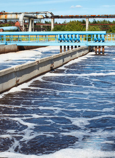 Laufband des Wassers